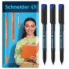 Schneider Maxx 224 M Permanent Marker Pen 1.0mm Medium Line, Blue 3 Pack
