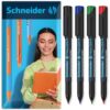 Schneider Maxx 224 M Permanent Marker Pen 1.0mm Medium, Multicolour 4 Pack