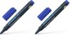 Schneider Pen, Maxx 130 Marker, 1-3 mm, Blister Pack, Blue (71303) (Pack of 2)