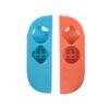 Schutzhüllen für Nintendo Switch 2 Joy-Con, f. links u. rechts, Rot/Blau