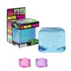 Schylling Needoh Nice Cube - Sensory Squeeze Toy with Super Solid Squish - 2.25" Cube - Colors May Vary (Pack of 1) - Bilingual Packaging