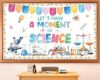 Science Classroom Bulletin Board Set Scientific Lab Classroom Decorations Back to School Paper Cutouts Scientist Laboratory Wall Decor for Must Haves Chalkboard Home Office Wall Door Decor