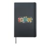 Science Girls Boys Men Women Funny Retro Vintage Nerd Lab Hardcover Journal, Black