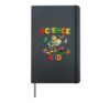 Science Kid Master Builder Bricks Blocks Back to School Hardcover Journal, Black