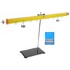 Science Lever Balance with Stand, 50cm Bar, 10 Hook Weights