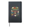 Science of Reading Phonemes Graphemes Morphemes Oh My Womens Hardcover Journal, Black