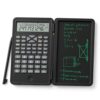 Scientific Calculator with LCD Writing Tablet – 240 Functions for Math, Physics & Exams, Dual-Line Display, One-Click Clear & Lock, Pull-Out Stylus, for Students & Professionals (Black)