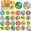SCIONE 52 Pack Math Classroom Party Favors Fidget Spinner for Kids Birthday, Math Theme Fidget Spinner Bulk for Classroom Rewards, Goodie Bag Stuffers, Number Counting Party Supplies