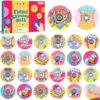 SCIONE 52 Pack Sports Baseball Party Favors Fidget Spinner for Kids Birthday, Baseball Sweet Fidget Spinner Bulk for Classroom Rewards, Goodie Bag Stuffers, Baseball Themed Party Supplies