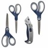 Scissors with Box Cutter