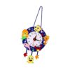 Sclmgo DIY Wall Clock Handmade Kit Clock Cute DIY Cognitive Educational Toy Clock Craft Supplies Cloth Material Suitable for Teachin, Sea World