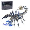 Scorpion Mechanical 3D Metal Puzzle Model Kit for Adults（Blue）