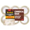 Scotch Commercial Grade Shipping Packaging Tape, 1.88" x 54.6 yd, 3" Core