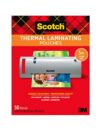 Scotch Thermal Pouches 5 mil, 8.9 in x 11.4 in (228 mm x 291 mm)