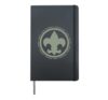 Scouting Fleur De Lis & Scout Law BSA Cub Scouts Logo Hardcover Journal, Black
