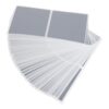 Scratch Off Card Stickers Paper Labels DIY Silver 50pcs