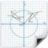 Scribbledo Jumbo Magnetic Coordinate Plane 27" x 27" White Board Dry Erase Graph Grid Board XY Coordinate Plane Grid Whiteboard Math Teacher Supplies (Pack of 15)