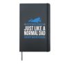 Scuba Diver Diving Dad Just Like A Normal Dad Hardcover Journal, Black