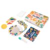 Sculpd Kids Classic Pottery Mosaic Kit, Tiles & Plaster, Montessori, Age 7+
