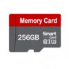 SD Card 256GB with Adapter, TF Memory Card, UHS-I Class 10 A1 Memory Card for Smartphones, Cameras and Dash Cam