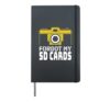 SD Cards Forget Photographer Camera Picture Hobby Funny Hardcover Journal, Black