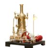 SE-03 Mini Steam Engine Model Kit, 108+PCS, Generator & Lamp