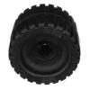 Seachoice Molded Ribbed Wobble Roller, Black, Boat Trailer, 3 in. X 7/8 in.