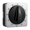 Searon Kitchen Timers for Cooking, Mechanical Wind Up Timer with Loud Ring, Magnetic Back, No Battery Needed, Stainless Steel Countdown Timer for Cooking and Baking