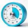 Searon Magnetic Kitchen Timer, 60-Minute Visual Countdown (Blue)