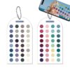 Season Color Palette Cards 2 Pieces Double-Sided Scratch-Proof Guide