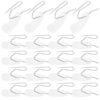 SECFOU 80 Sets Plastic Curtain Hooks Curtain Rail Hangers