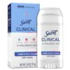 Secret Clinical Strength 100HR Sweat & Odor, Soft Solid Antiperspirant Deodorant for Women, 3X Stress Protection with Hyaluronic Acid, PH Balancing Minerals, Completely Clean Scent, 2.6 oz