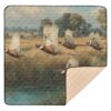 Selerdon Baby Play Mat Pheasants Reeds for Floor 50" x 50" Waterproof
