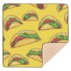 Selerdon Baby Play Mat Taco Yellow for Floor 50" x 50" Waterproof