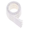 Self-Adhesive Fabric Washi Tape White 2m 3 Rolls