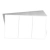 Self-Adhesive Labels, 1200 Pcs Large White Square Labels for Writing, Bulk Labels for Organizing and Name Tags, Removable Clothing Stickers for Office and Home, Clean Removal