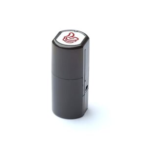 Self-Inking Stamps for Teachers, Teacher Stamper for Classroom and School, Greeting Cards and Scrapbooks Emoji Stamp (Thumbs Up, Red)