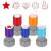 Self-Inking Stamps Set for Teachers, Parents & Kids
