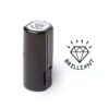 Self-Inking Teacher Stamps for Grading, Multicolor Assessment Stamp, Motivational Feedback Stamps, Homework Review Stamps, Praise Stamp Gift (Black, Brilliant)