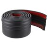 Self Adhesive Baseboard Molding Roll, 2 Meter Black Nbr Trim