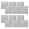 Self Adhesive Felt Bulletin Board Tiles 12pcs Set 12 Inch Square
