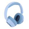 SENECESLI Kids Bluetooth Headphones with Colorful LED Lights, BT6.0 (Blue)
