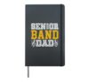 Senior Band Dad 2026 Marching Band Parent Class of 2026 Hardcover Journal, Black