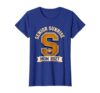 Senior Sunrise Mom 2027 Retro Graduation Class of 2027 T-Shirt, Women, Royal Blue, 3X-Large