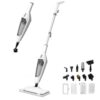 SENMO Steam Mop for Home, 14-in-1 Steam Cleaner with Upgraded Mop Pads*2