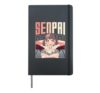 Senpai Anime Girl Kawaii Japanese Manga Lovers Otaku Women Hardcover Journal, Black