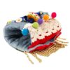 Sensory Blanket for Adults with Dementia, Dementia Activities for Seniors, Alzheimer's Products, Sensory Board with Buttons & Textures, Anxiety Relief Gifts for Elderly
