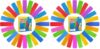 Sensory Fidget Toys Kids Adults: 48 Pack Textured Suction Toys for Autism