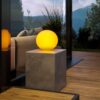 Seville Classics GloGlobe® Solar Floatable Color Changing LED Ball Light with Remote Control