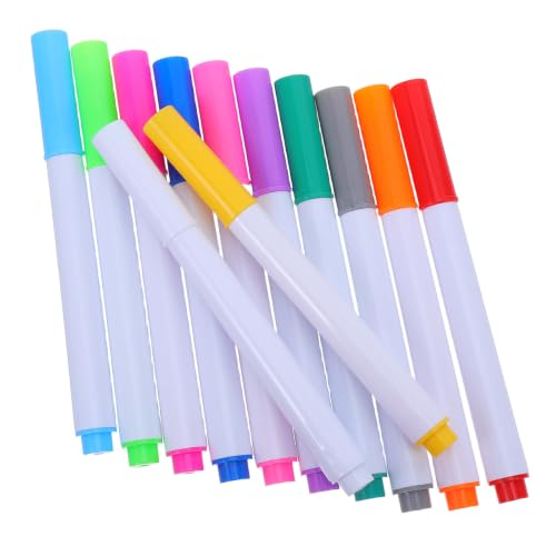 SEWACC 36pcs Liquid Chalk Pens for Blackboards and Windows, 12 Colors Erasable and Washable Chalkboard Markers with Portable Plastic Design, Refillable Drawing Pens for Artists